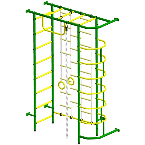 детский спортивный комплекс пионер с5с зелёно жёлтый ДСК Пионер 9ЛМ зелёно/жёлтый