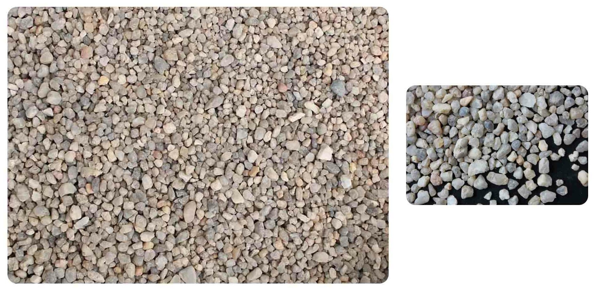 Песок кварцевый для фильтров бассейна (ГОСТ Р 51641-2000 фр. 20-50 мм) 5 кг.