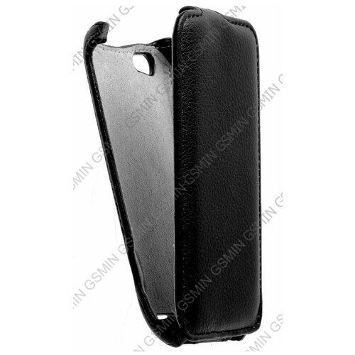 Кожаный чехол для HTC One V / Primo / T320e Armor Case (Черный) чехол mypads cielo для htc one v t320e