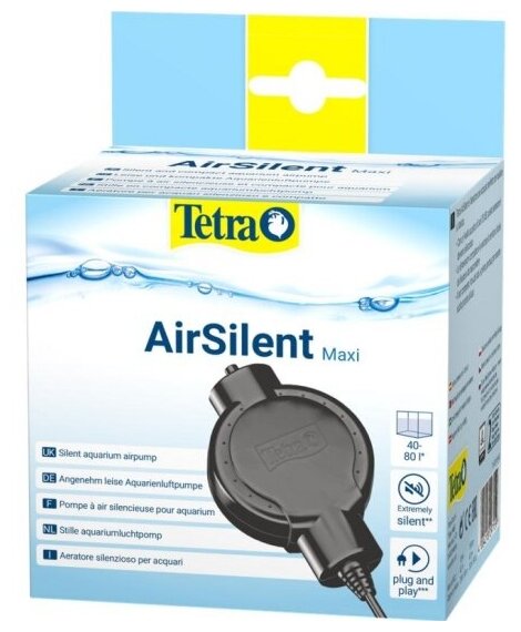 Компрессор Tetra AirSilent Maxi для аквариумов объемом 40-80л