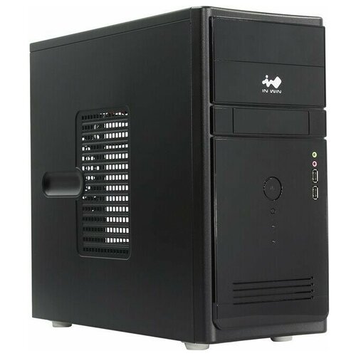 Корпус InWin ENR021 Black (6121651/6143098) корпус mini itx fractal node 202 без бп чёрный