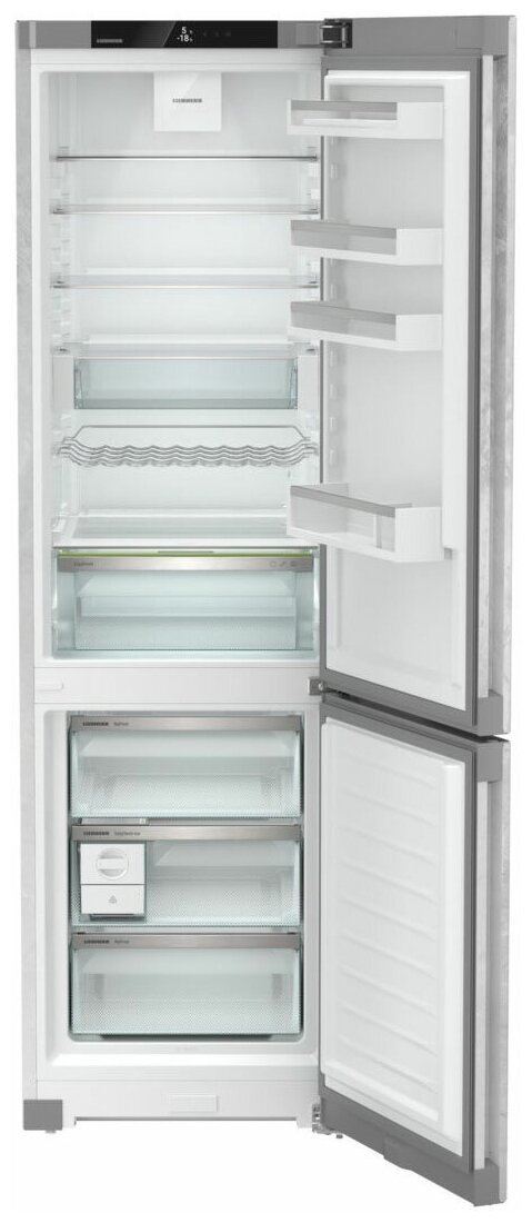 Двухкамерный холодильник Liebherr CNpcd 5723-20 001 серый - фотография № 3