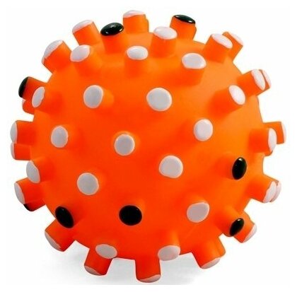 Triol игрушка "Мяч-мина" для собак (120 мм) - фото №8