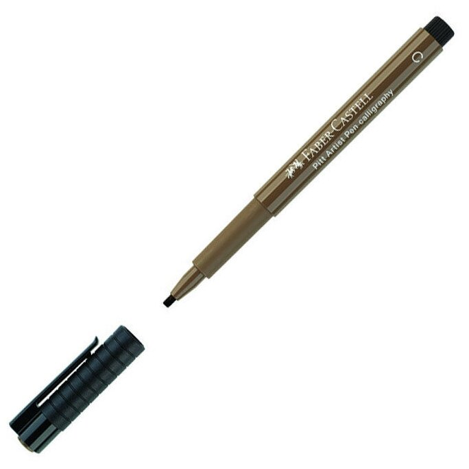 Капиллярная ручка Faber Castell Ручка капиллярная Faber-Castell "Pitt Artist Pen Calligraphy", 2.5мм, 178 нуга