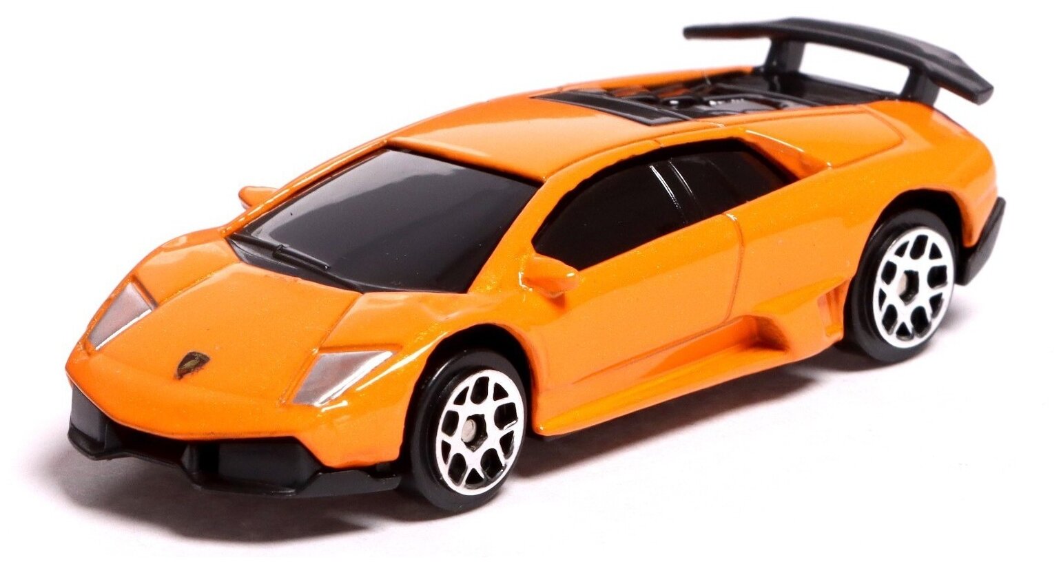 Машина металлическая LAMBORGHINI MURCIELAGO LP 670-4 SV, 1:64, цвет оранжевый