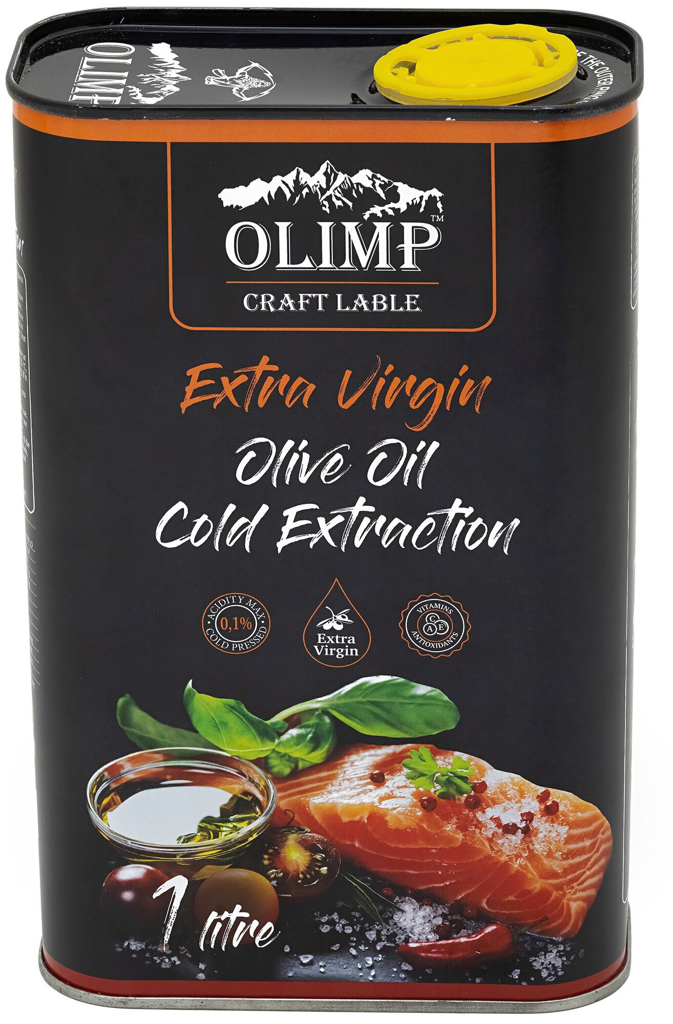 Масло Оливковое Рафинированное OLIMP Craft Label Extra Pomace Высший Сорт 1л (Греция)