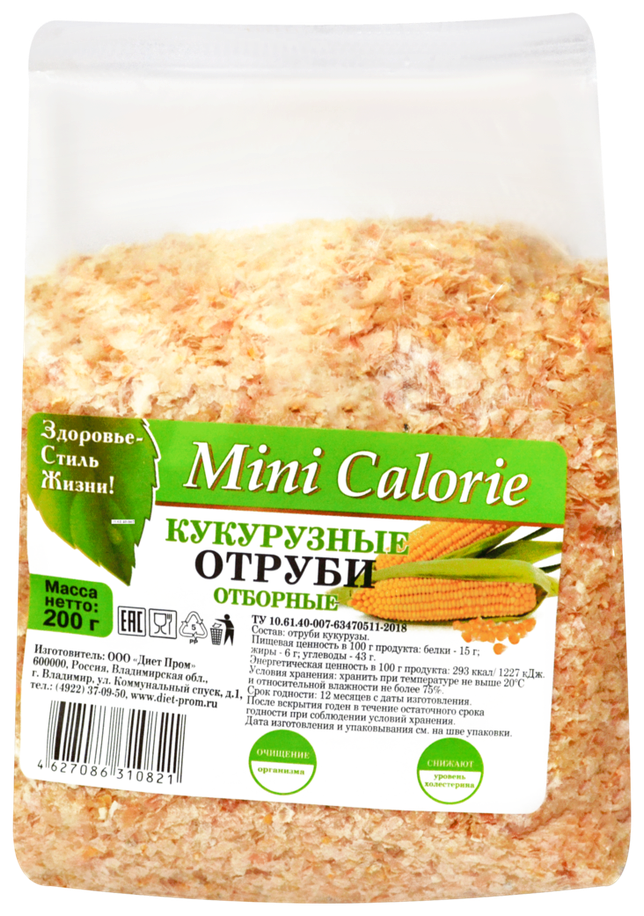 Отруби кукурузные MINI CALORIE отборные