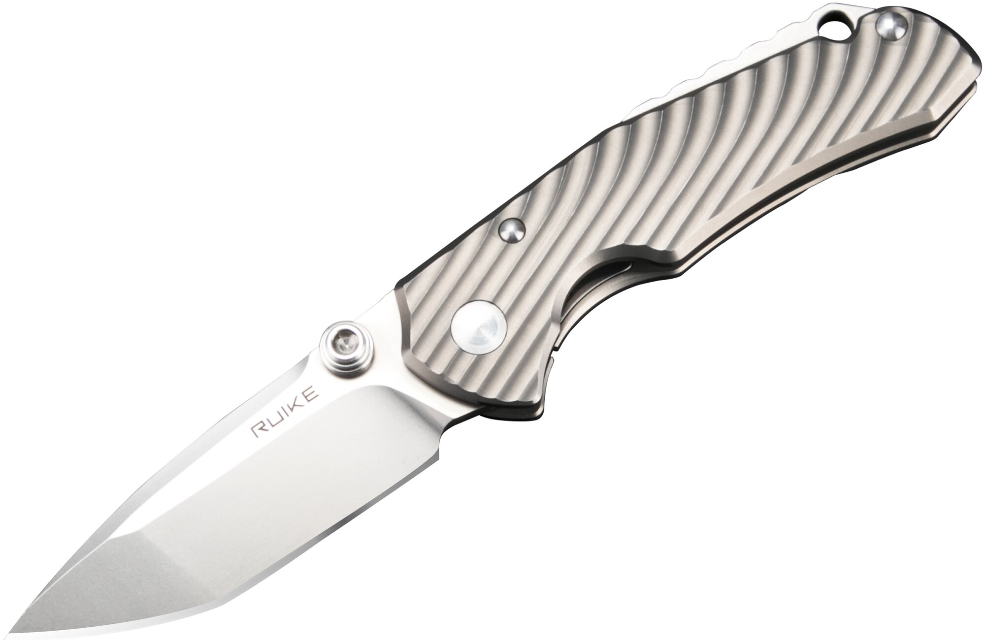 Нож складной RUIKE M671-TZ серебристый