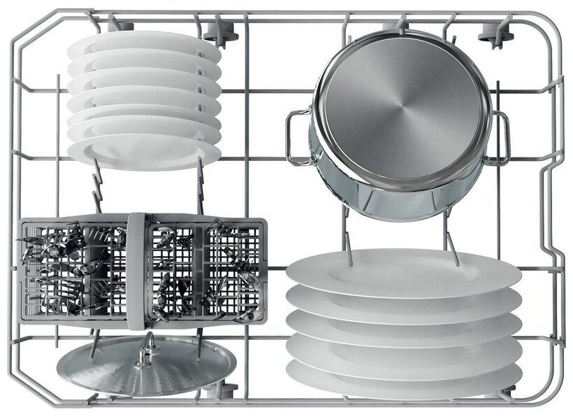 Посудомоечная машина Indesit DSFC 3M19 белый (узкая) - фотография № 8