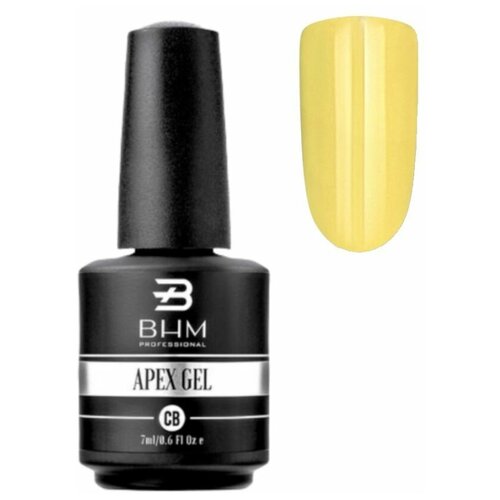 BHM Professional Базовое покрытие Apex Gel цветное, №3, 7 мл bhm professional верхнее покрытие apex gel top прозрачный 7 мл