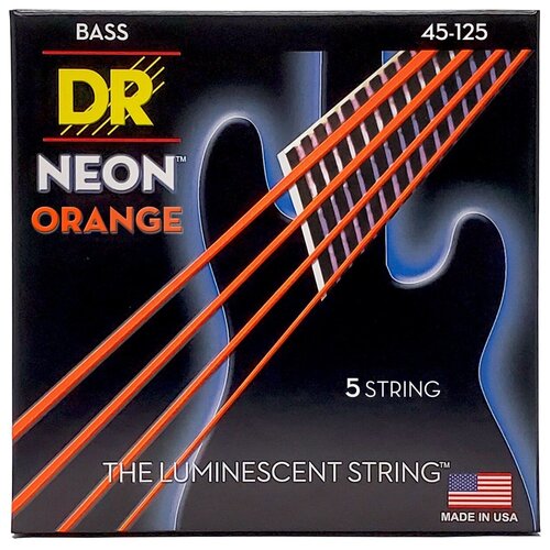 DR Strings NOB5-40 Струны для 5-струнной бас-гитары струны для 5 ти струнной бас гитары dr string nob5 40