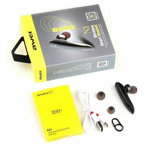 AWEI Блютуз гарнитура Awei N1 Черные 135000₽