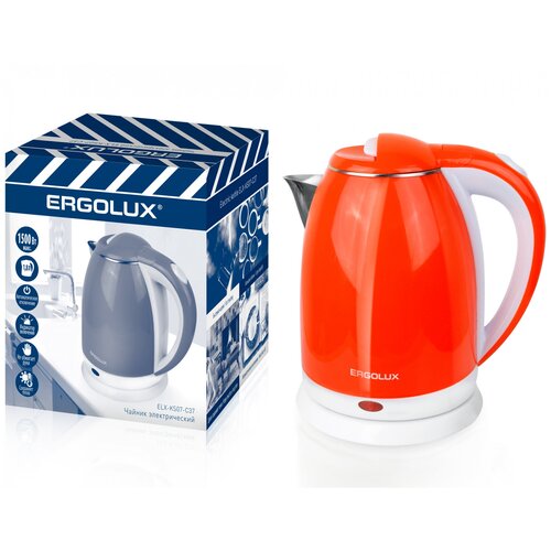 Чайник Ergolux ELX-KS07-С37 оранжево-белый 137000₽