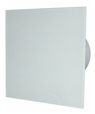 Вытяжной вентилятор для ванной Mmotors сверхмощный MMP 169 м3/ч стекло, белый глянцевый