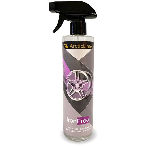 Бескислотный очиститель с индикацией 500мл триггер IronFree ArcticLime