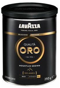 Фото Кофе молотый Lavazza Qualita Oro Mountain Grown жестяная банка