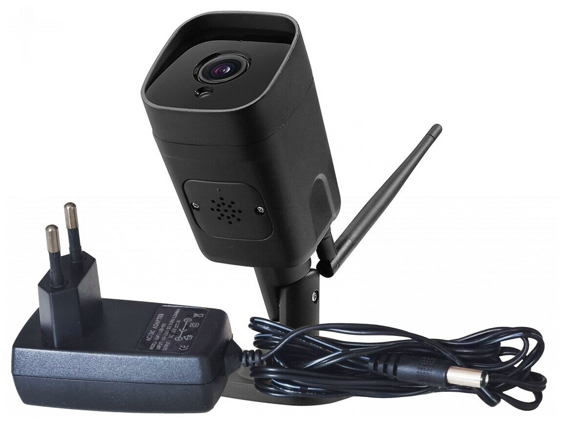 IP-камера Линк B19W-8G Черная (K86229NIL) - Уличная Wi-Fi, камера уличная с ик, видео камера наружного наблюдения, ip камера видеонаблюдения