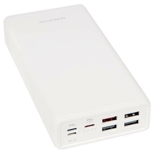 Портативный аккумулятор BOROFONE BJ11 Rider 3A 30000 мАч белый индикатор 349900₽