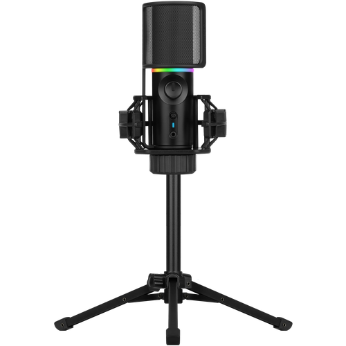 Микрофон со штативом Streamplify MIC TRIPOD MIC-48-RGB-TP-BK