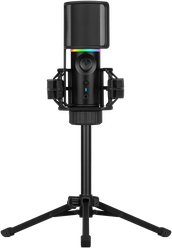 Микрофон со штативом Streamplify MIC TRIPOD MIC-48-RGB-TP-BK