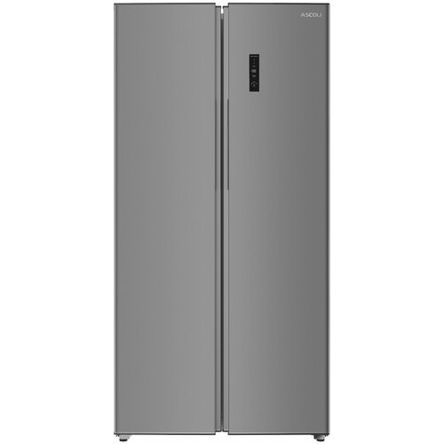 Холодильник ASCOLI ACDI435WIB нерж.сталь (SBS, FNF, инвертор)