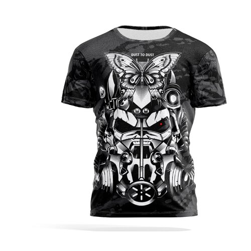 фото Футболка panin brand, размер m, белый, черный