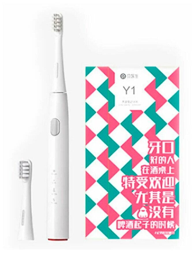Электрическая зубная щётка Dr. Bei Y1 White - фотография № 1