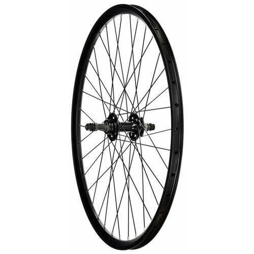 фото Колесо заднее 26 под трещотку и дисковый тормоз, втулка алюминий, пром.подшипники, эксцентрик китай