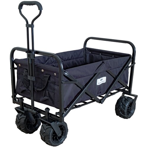 Тележка складная Monkey Wheels MW-90R красная (четырёхколёсная, для кемпинга, отдыха на природе)