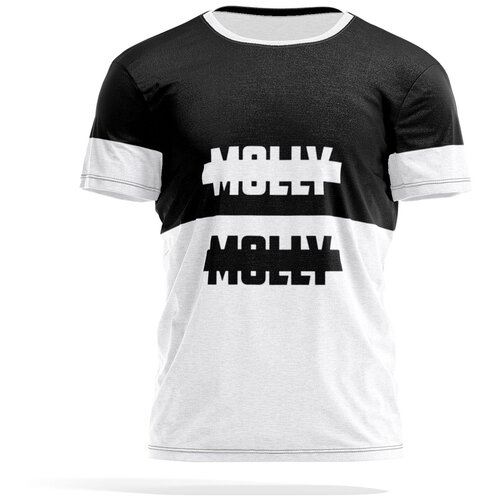 фото Футболка panin brand, размер xl, черный, белый