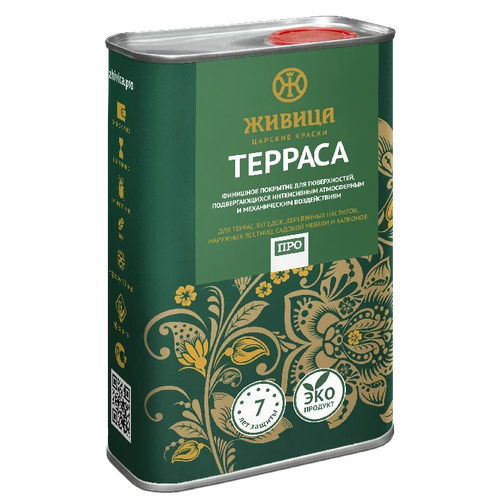 Масло Живица Терраса Про, бесцветный, 1 л