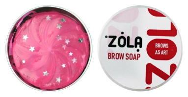 Мыло для бровей для фиксации волосков - Brow Soap, 50 гр Zola