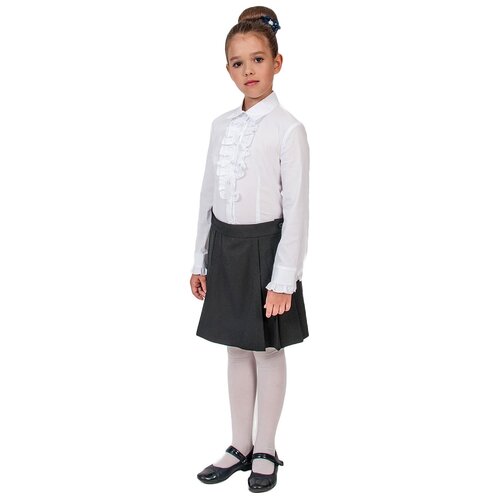 фото Школьная юбка шалуны, размер 30, 122, черный