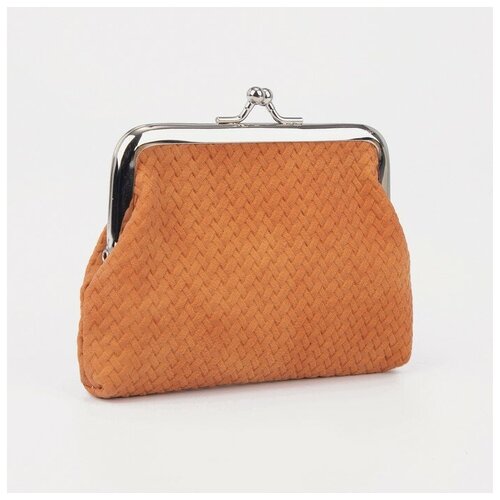 фото Кошелёк на фермуаре, цвет рыжий noname