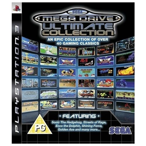 sega 3d classics collection nintendo 3ds английский язык Sega Mega Ultimate Collection (PS3) английский язык