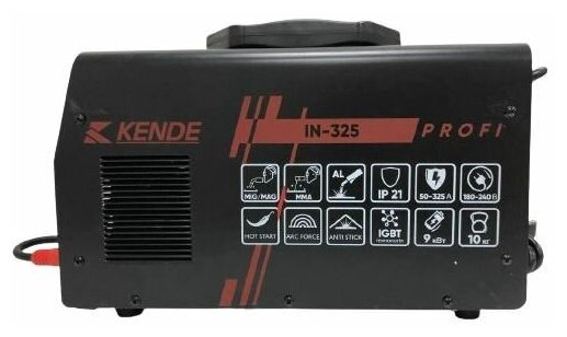 Сварочный полуавтомат KENDE IN-325 PROFI - фотография № 4