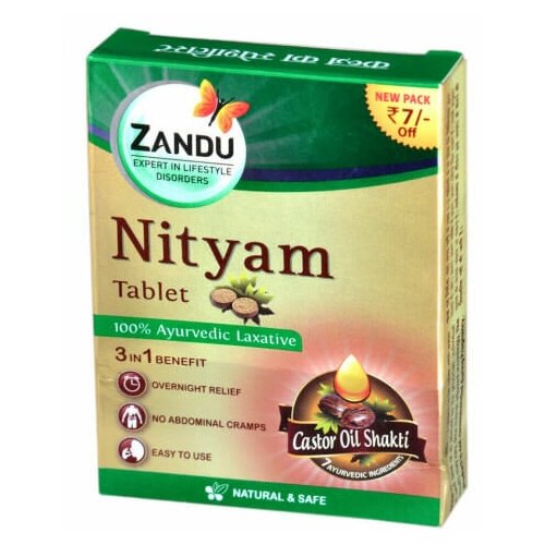 Нитьям Занду (Nityam tablets Zandu) 10 шт