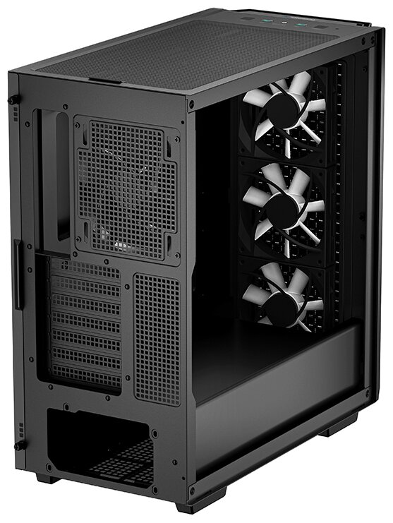Корпус eATX Deepcool черный, без БП, боковое окно закаленное стекло, 2*USB 3.0, audio - фото №13