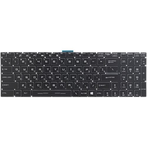 Клавиатура для ноутбука MSI GS60 GS70 GP62 GL72 GE72 GT72 черная без рамки 2740₽