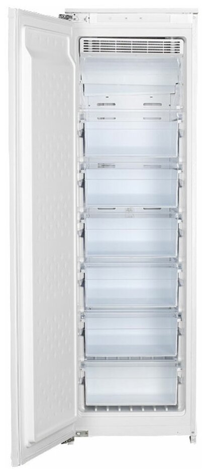 Морозильный шкаф встраиваемый Ascoli ASF230WBI, No Frost, белый