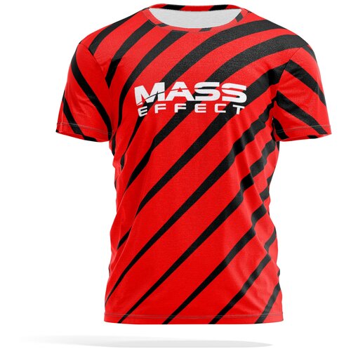 фото Футболка panin brand, размер xl, красный, черный