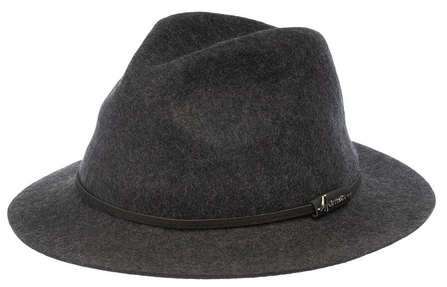 Шляпа федора HERMAN MAC SOFT (серый)