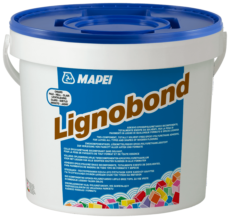 Mapei Lignobond клей для паркета эпоксидно-полиуретановый (ведро, 10 кг)