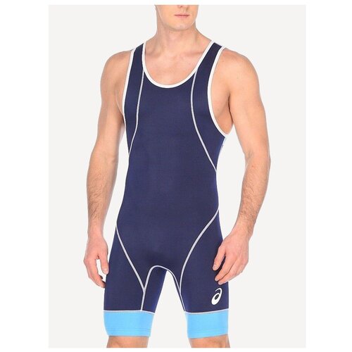 Трико ASICS Wrestling Suit, размер XS, синий