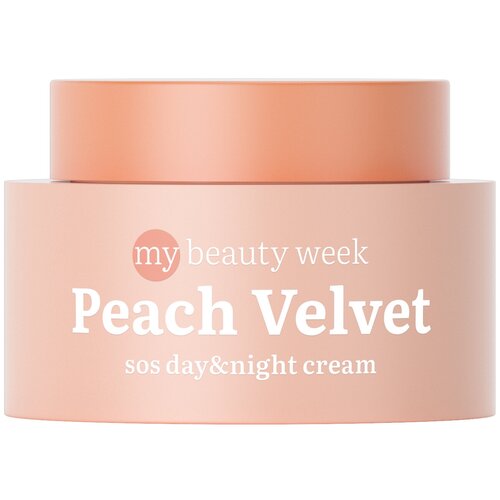 крем для лица alpika крем biolift Крем для лица 7DAYS My beauty week Peach velvet, восстанавливающий, с пантенолом, 50мл