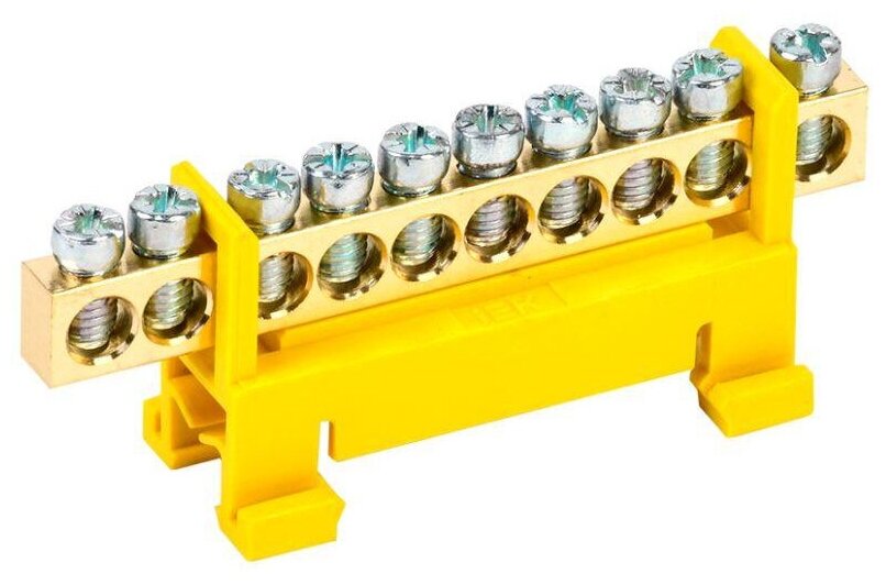 фото Шина сборная нулевая (полосовая) IEK YNN10-69-10P-K05