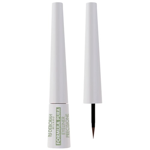 DEBORAH Жидкая подводка для глаз Formula Pura Eyeliner Precisione, оттенок 02 deep brown