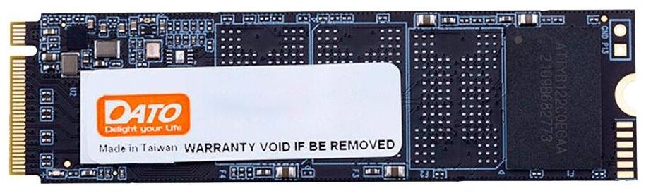 SSD накопитель DATO DP700 DP700SSD-256GB 256ГБ, M.2 2280, PCI-E 3.0 x4, NVMe