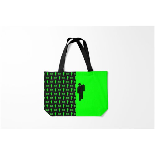 фото Сумка-шоппер / 46х35 см / разная музыка / billie eilish burnettie