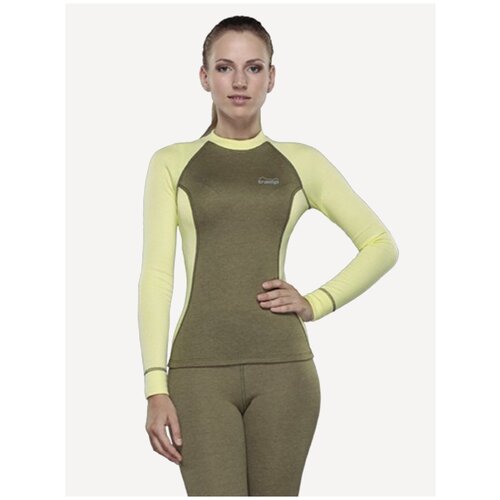 Destroyer футболка с длинным рукавом женская Tracking (зеленый/желтый) / L